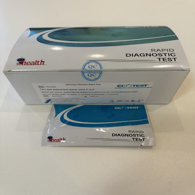 Тест для виявлення грипу типів А та В, FLU-S23